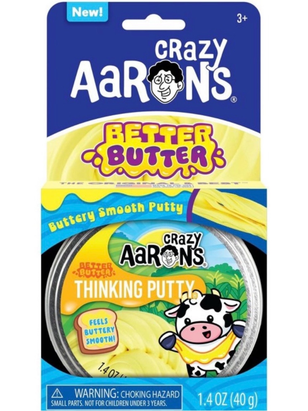 Better Butter Thinking Putty - Yellow
